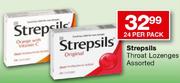 Strepsils Throat Lozenges-24 Per Pack