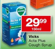 Vicks Acta Plus Cough Syrup-150ml
