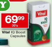 Vital IQ Boost Capsules-30's