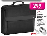 Targus Notebook Case Plus Free Wireless Notebook Mouse-Per Bundle