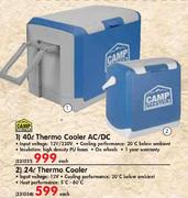 Camp Master 40Ltr Thermo Cooler AC/DC-Each
