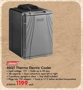 40QT Thermo Electric Cooler-Each