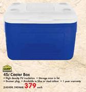 Camp Master 45L Cooler Box-Each