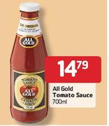 All-Gold-Tomato Sauce-700ml