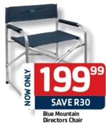 Blue Mountain Directors Chair