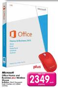 Microsoft Office Home And Business+ Wireless Mouse-Each