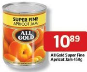 All Gold Super Fine Apricot Jam-450Gm