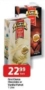 First Choice Chocolate Vanilla Velvet-1Ltr Each