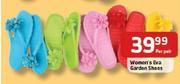 Women's Eva Garden Shoes-Per Pair