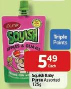 Squish Baby Puree-125Gm Each