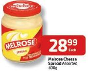  Melrose Cheese Spread-400gm
