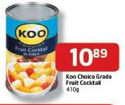 Koo Choice Grade Fruit Cocktail-410gm Each