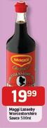  Maggi Lazenby Worcestershire Sauce-500ml