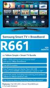 Samsung Smart TV+ Broadband- On Telkom Simple+ Smart TV Bundle
