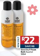 Good Stuff Foam Bath Assorted 500ml- Each