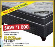 Mercury Pillow Top Queen Base Set- Each