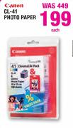 Canon CL-41 Photo Paper Each