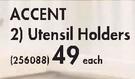Accent Utensil Holders-Each