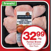 Farmer Brown Fresh Chicken Star Pack-1kg Per Pack 