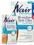 Nair Brazilian Spa Clay 20 Facial Strips-Each