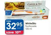 White Glo Toothpaste-125ml Each