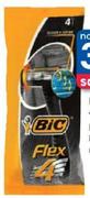 Bic Flex Easy Hybrid Disposable Razor-Each