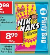 Simba Nik Naks Party Bag-200Gm