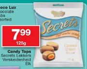 Candy Tops Secrets Lekkers Verskeidenheid-125Gm Elk