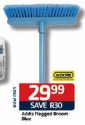 Addis Flagged Broom Blue