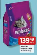 Whiskas Dry Cat Food-4Kg Each