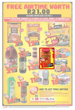 Shoprite Gauteng : Low Prices Always (24 Oct - 10 Nov 2013), page 7