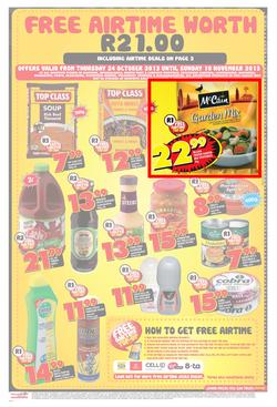 Shoprite Gauteng : Low Prices Always (24 Oct - 10 Nov 2013), page 7