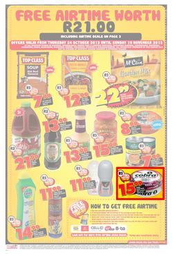 Shoprite Gauteng : Low Prices Always (24 Oct - 10 Nov 2013), page 7