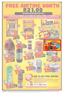 Shoprite Gauteng : Low Prices Always (24 Oct - 10 Nov 2013), page 7