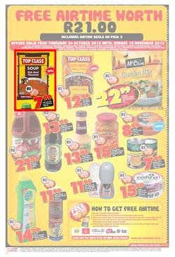 Shoprite Gauteng : Low Prices Always (24 Oct - 10 Nov 2013), page 7