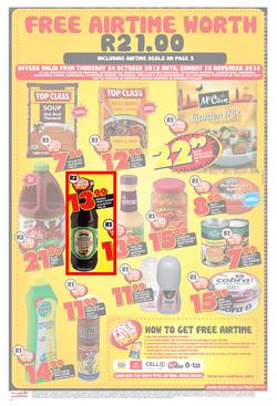 Shoprite Gauteng : Low Prices Always (24 Oct - 10 Nov 2013), page 7