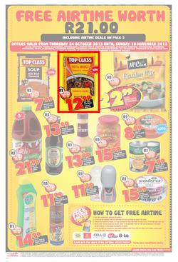 Shoprite Gauteng : Low Prices Always (24 Oct - 10 Nov 2013), page 7