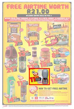 Shoprite Gauteng : Low Prices Always (24 Oct - 10 Nov 2013), page 7