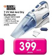Black&Decker 7.2V Wet And Dry Dustbuster(WD7215QW)-Each