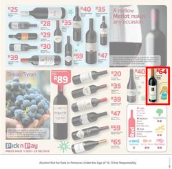 Pick N Pay : Wine & Liquor (11 Nov - 29 Dec 2013), page 7