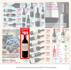Pick N Pay : Wine & Liquor (11 Nov - 29 Dec 2013), page 7