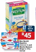 Nestle Jogolino 4's and Nestle Nestum Stage 1 Cereal 500gm