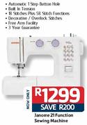 Janome 21 Function Sewing Machine