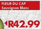 Fleur Du Cap Sauvignon Blanc-750ml