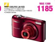 Nikon Coolpix L28 Red-Each