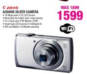 Canon A3500IS  Silver Camera-Each