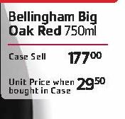 Bellingham Big Oak Red - Per Case