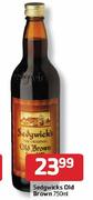 Sedgwicks Old Brown -750ml Each