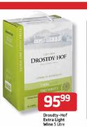 Drosdty-Hof Extra Light Wine-5Ltr Each