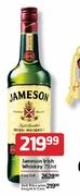 Jameson Irish Whiskey -750ml